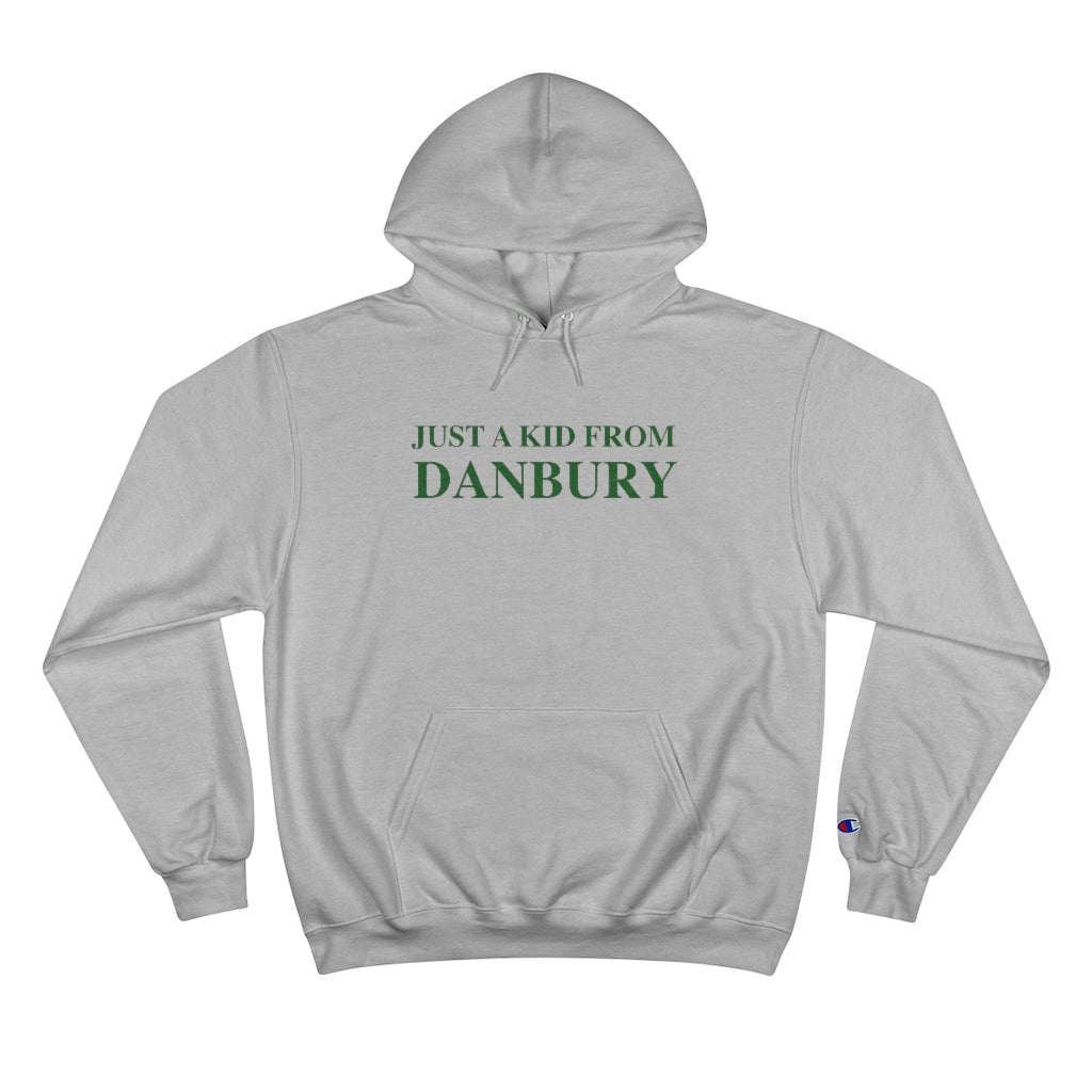 just a kid from danbury hooded sweatshirt hoodie