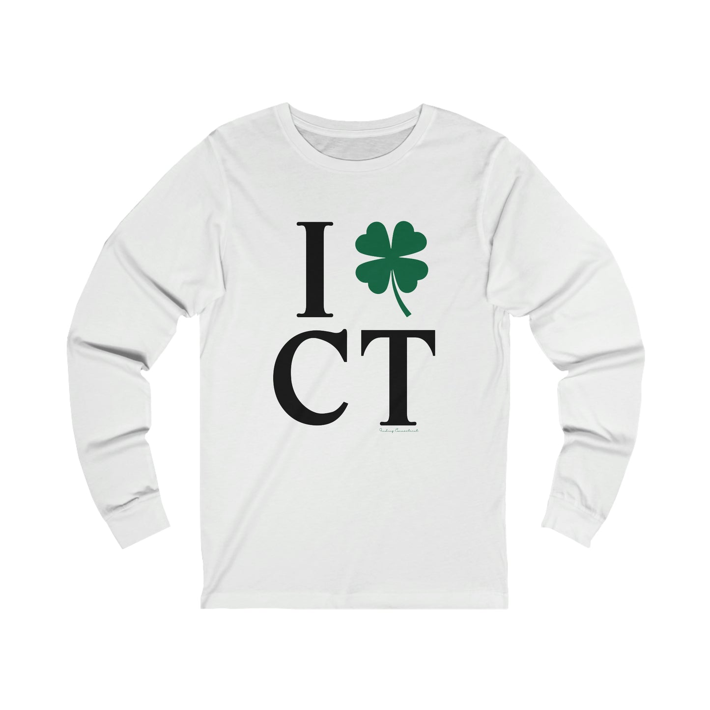 Connecticut st. patricks day shirt, i clover ct 