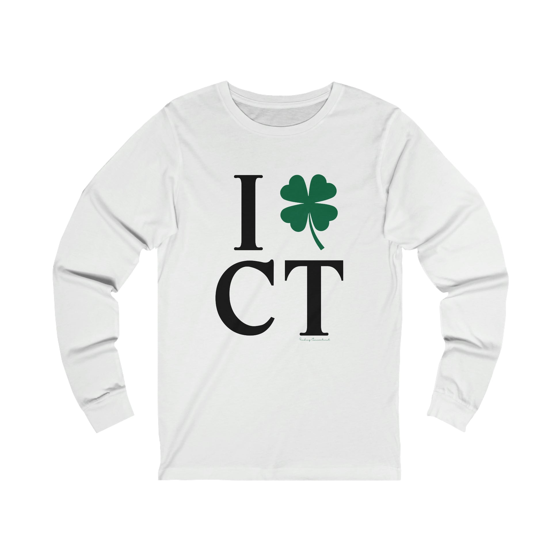 Connecticut st. patricks day shirt, i clover ct 