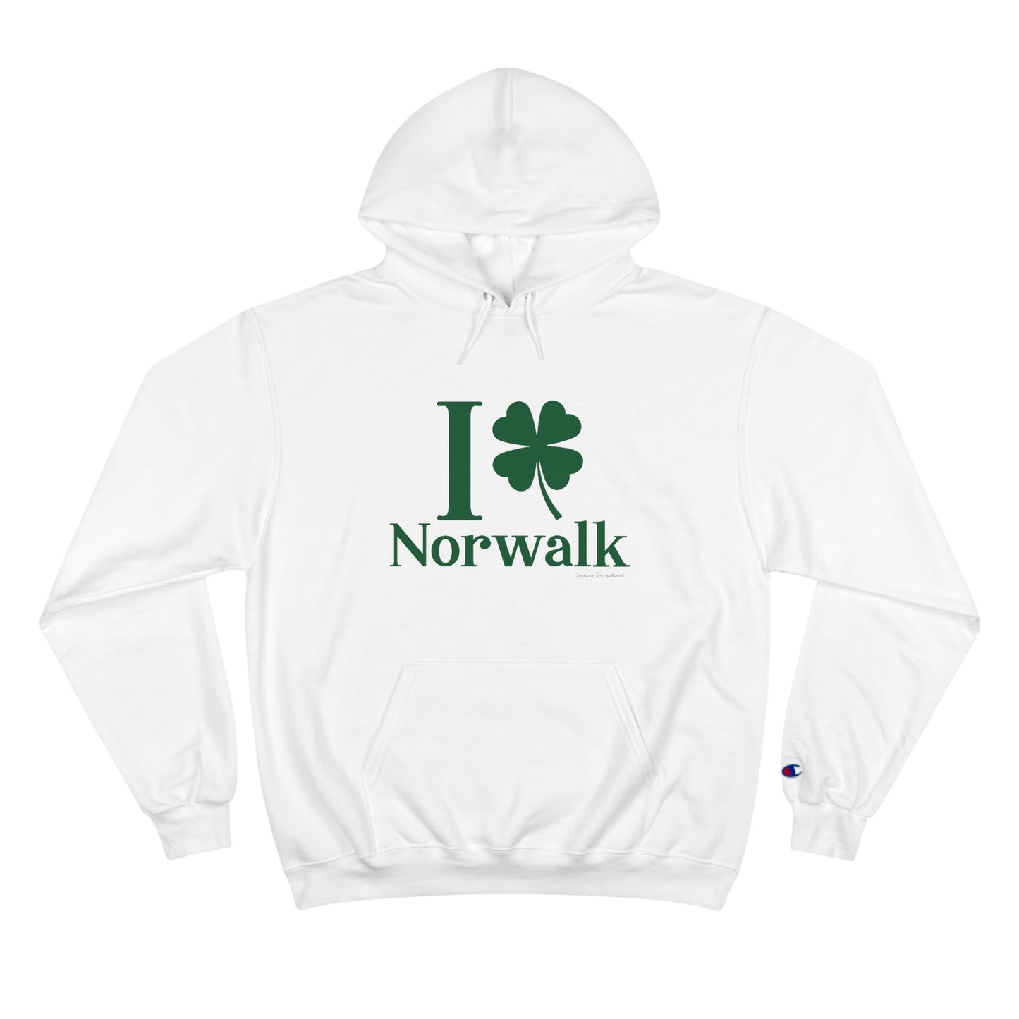 Norwalk Connecticut St. Patrick's Day shirt, I Clover Norwalk