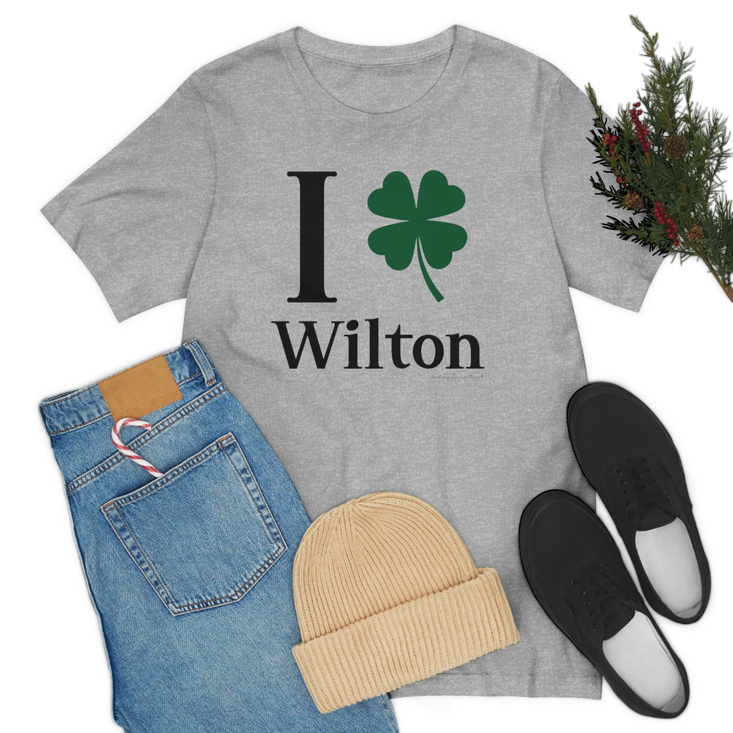 I Clover Wilton Unisex Jersey Short Sleeve Tee