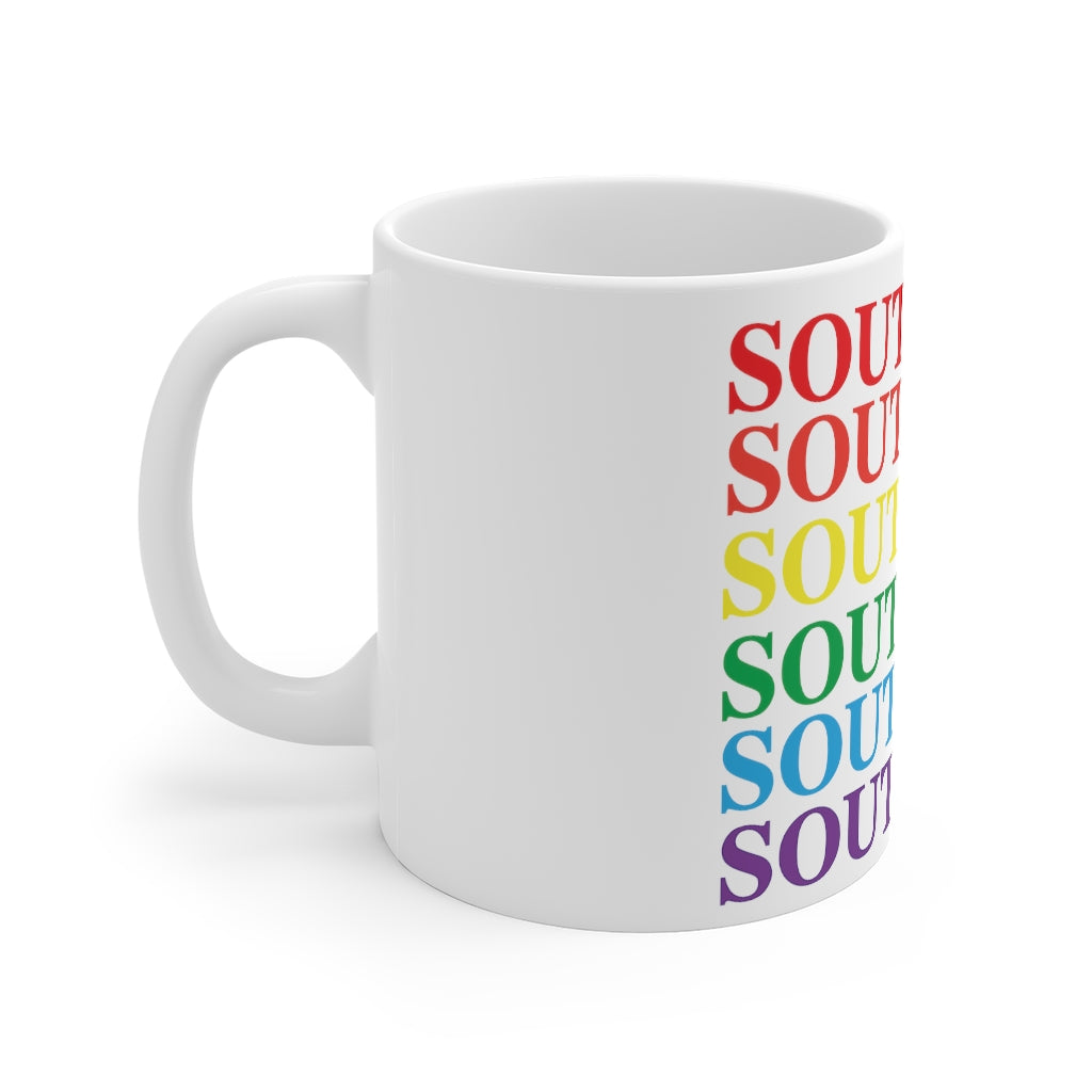 Do you have Southport Pride? Southport, Connecticut apparel and gifts including mugs including LGBTQ inspired tote bags. 10% of pride sales are donated to a Connecticut LGBTQ organization. Free shipping! 