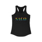 Saco Rainbow Women's Ideal Racerback Tank