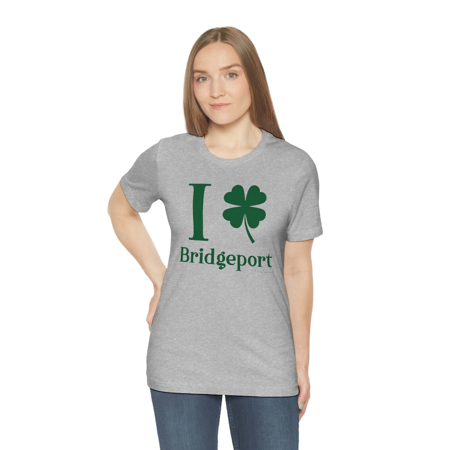 I Clover Bridgeport Unisex Jersey Short Sleeve Tee