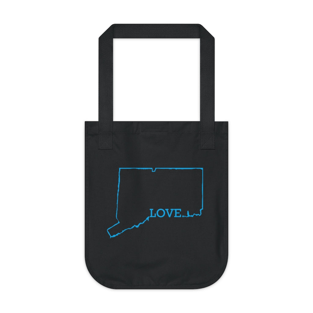 CT Love Organic Canvas Tote Bag
