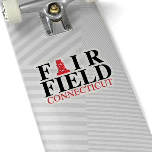 fairfield ct / connecticut sticker 