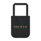 Brewer Rainbow Organic Canvas Tote Bag