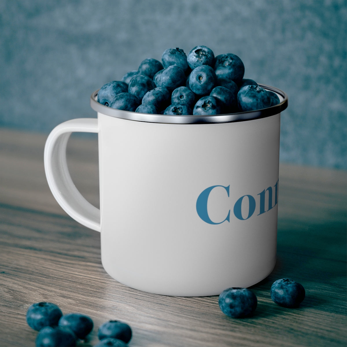 #theconnecticutlife Enamel Camping Mug