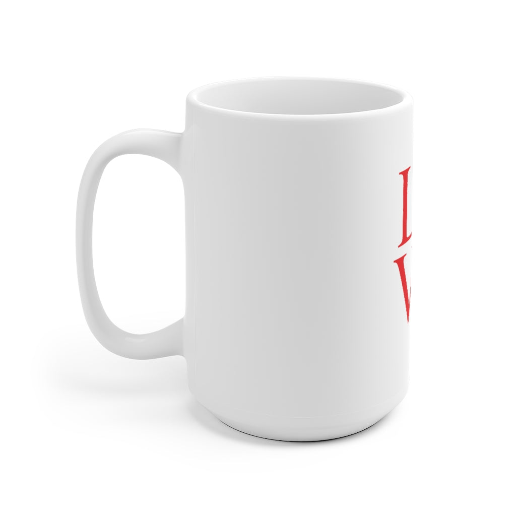 Fairfield Love White Ceramic Mug