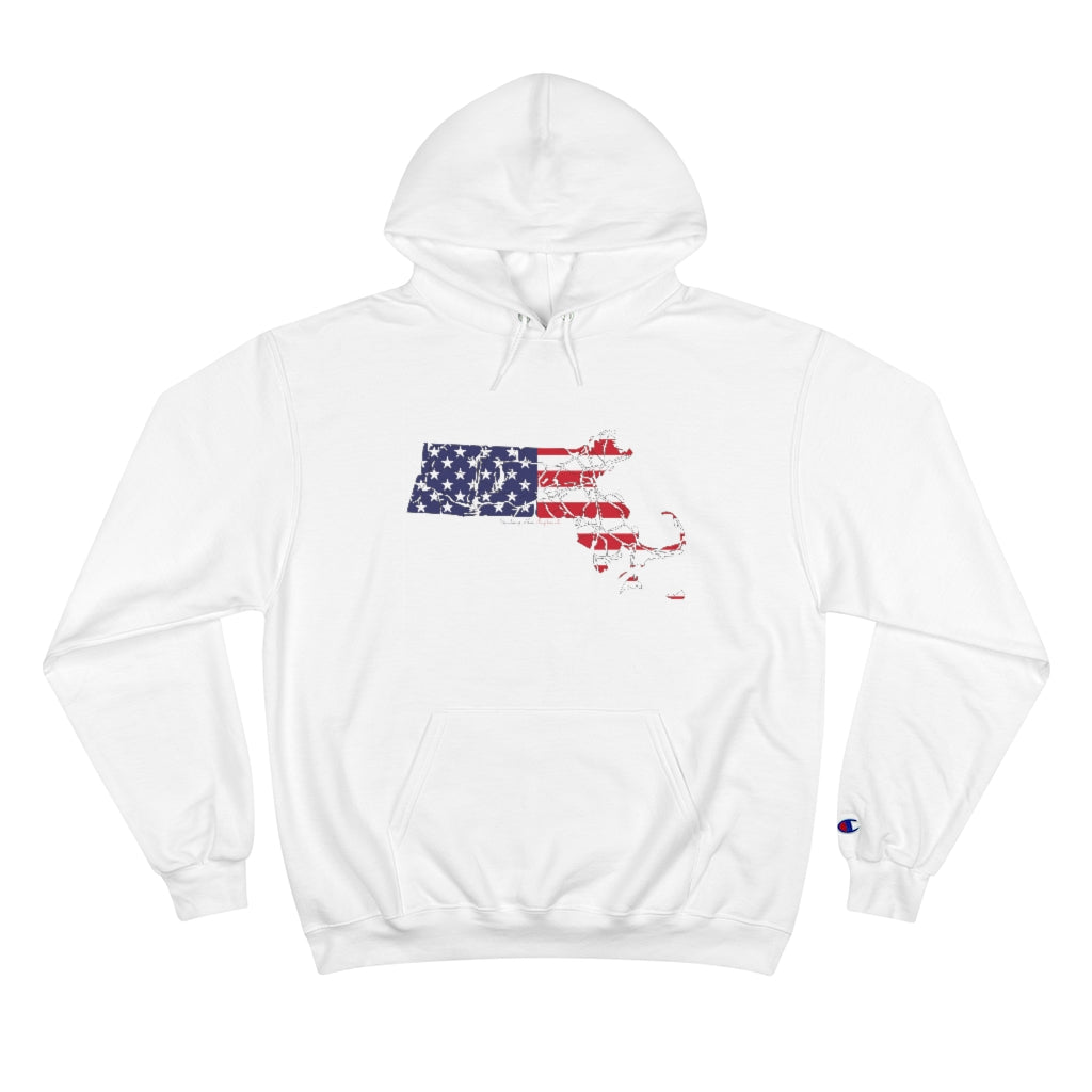 Massachusetts  American Flag collection has tee shirts, mugs, reusable bags, and other apparel and gifts. All proceeds goes to help build the Finding New England brand and get our website up and going. Free shipping on all products. 