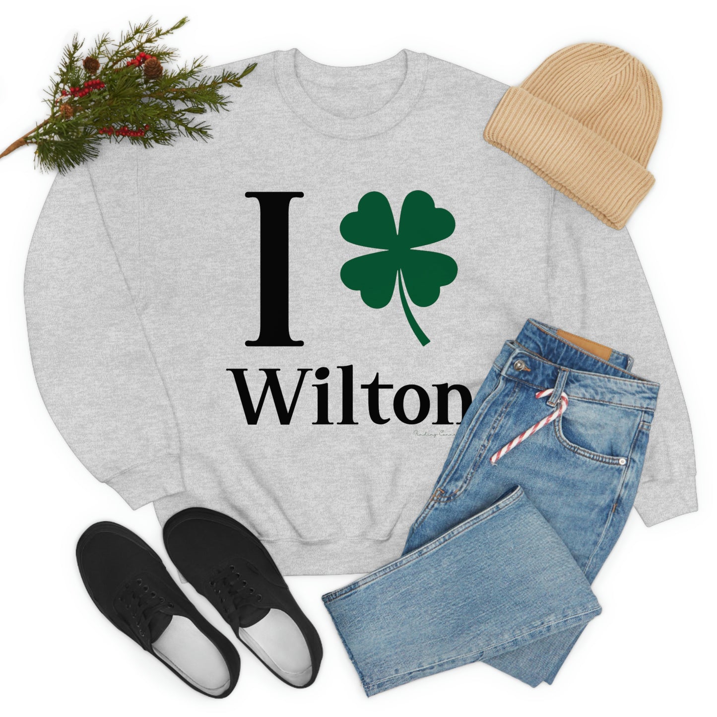 I Clover Wilton Unisex Heavy Blend™ Crewneck Sweatshirt