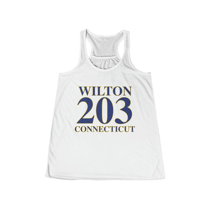 Wilton 203 Connecticut Women's Flowy Racerback Tank