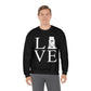 Fairfield Love Unisex Heavy Blend™ Crewneck Sweatshirt