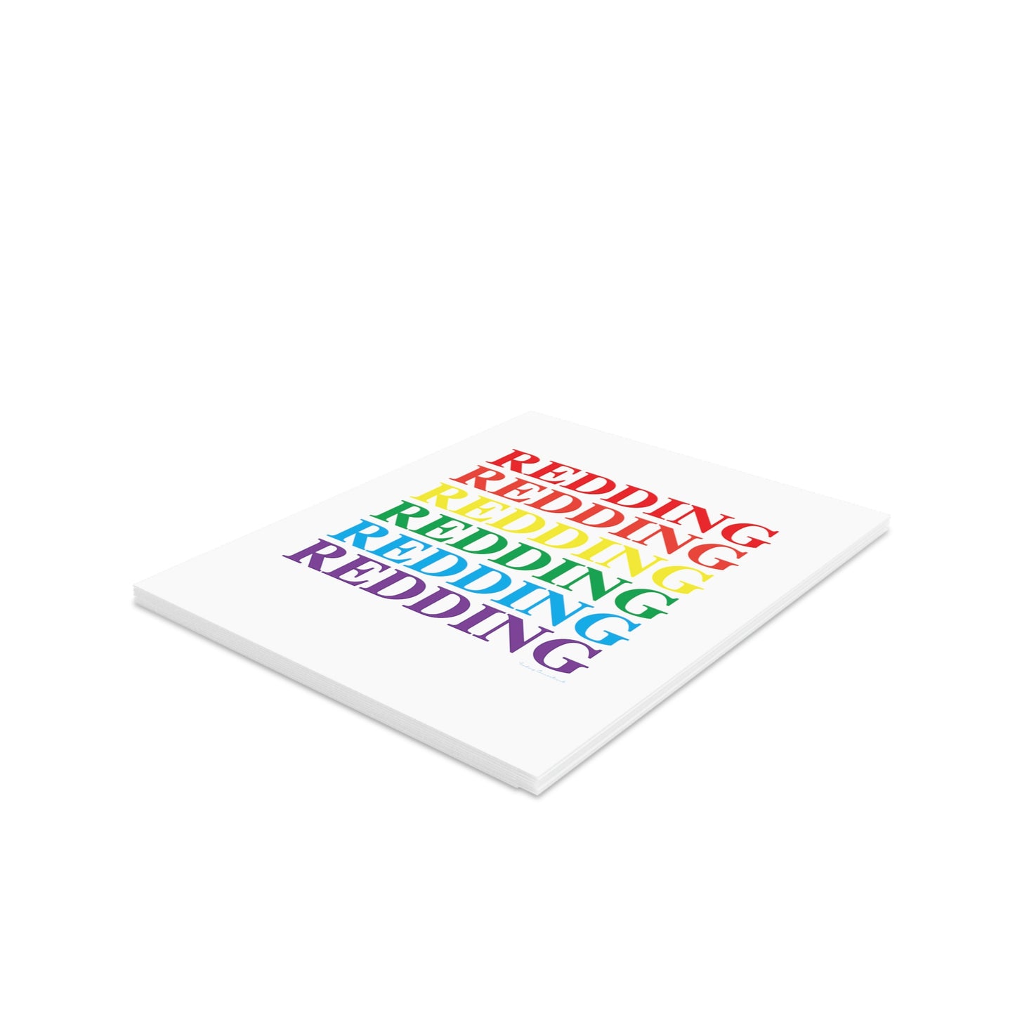 Redding Pride Greeting Cards (8, 16, and 24 pcs)