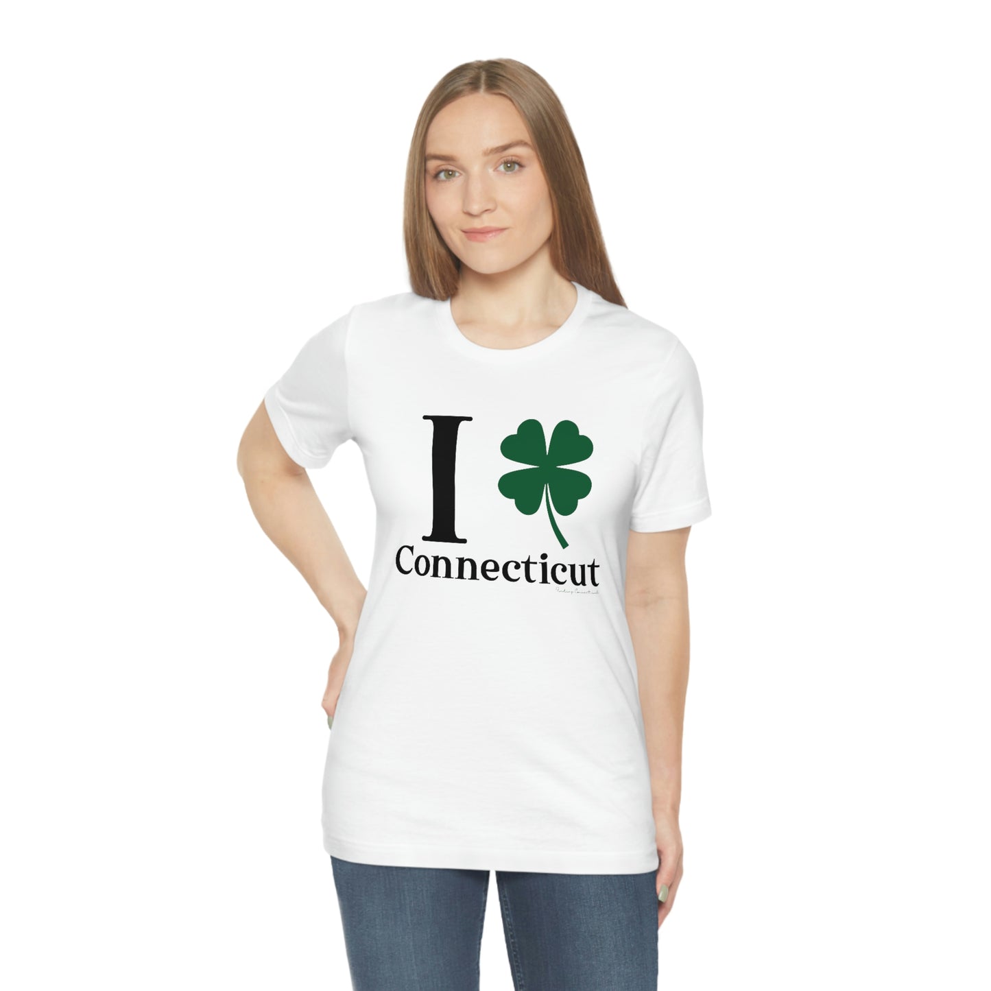 I Clover Connecticut Unisex Jersey Short Sleeve Tee