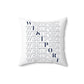 Westport On Repeat Spun Polyester Square Pillow