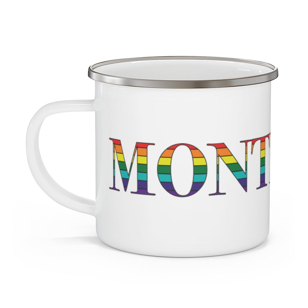 Montpelier Rainbow Enamel Camping Mug