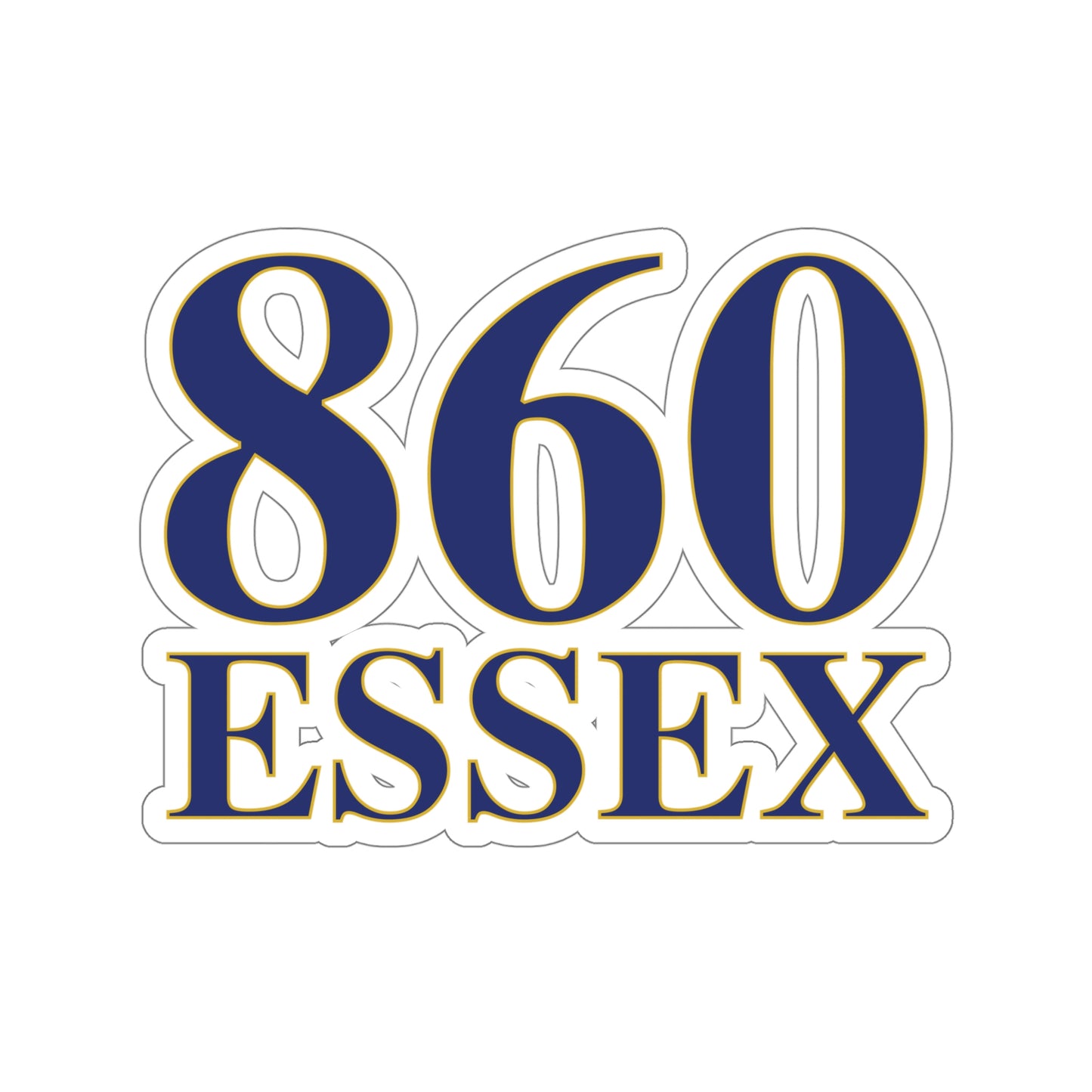 860 Essex Kiss-Cut Stickers