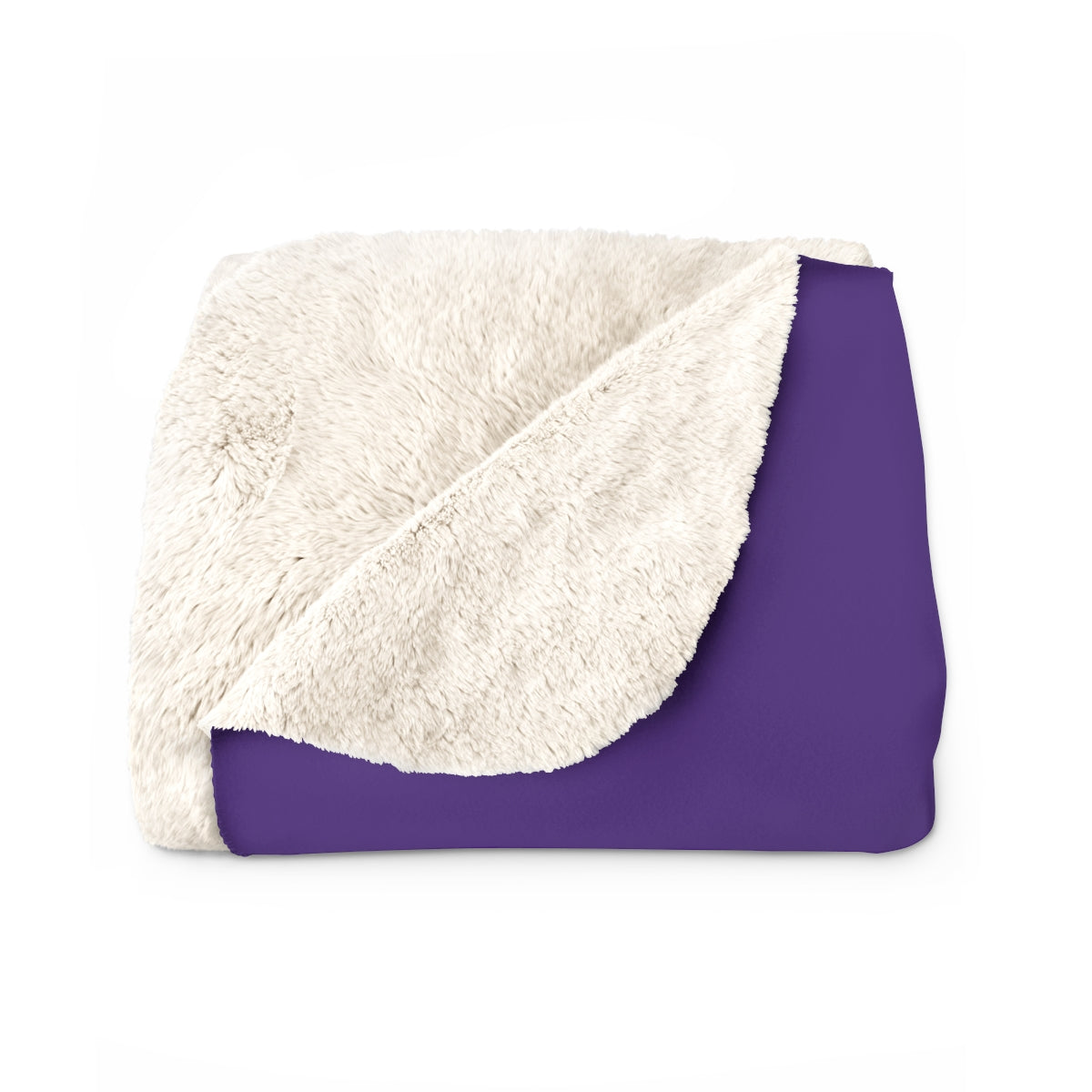 I Really Really Miss Greenwich Sherpa Fleece Blanket - White Print