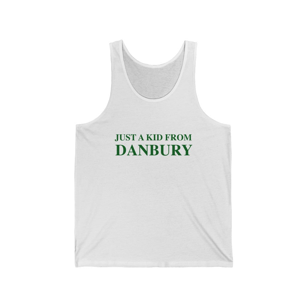 just a kid from danbury connecticut tank top shirt