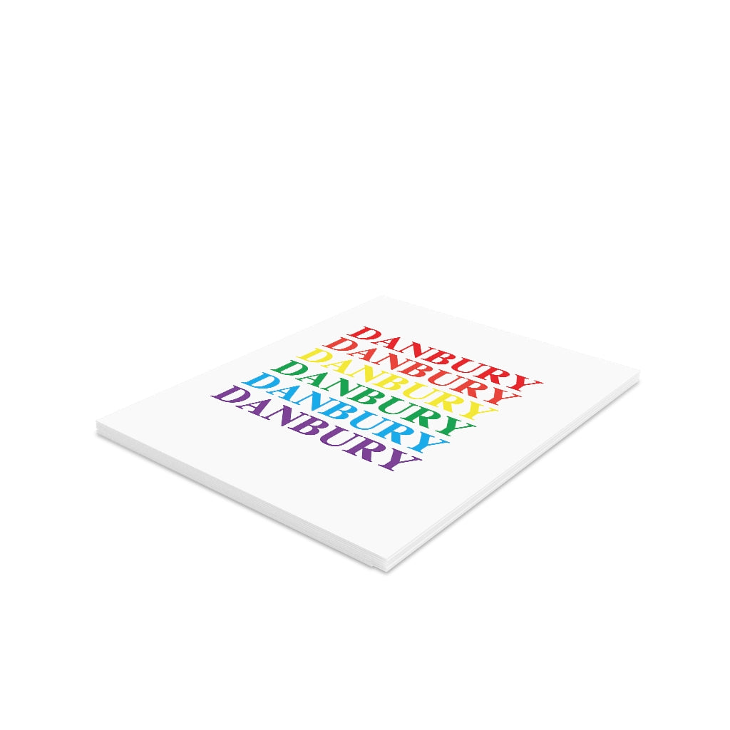 Danbury Pride Greeting Cards (8, 16, and 24 pcs)