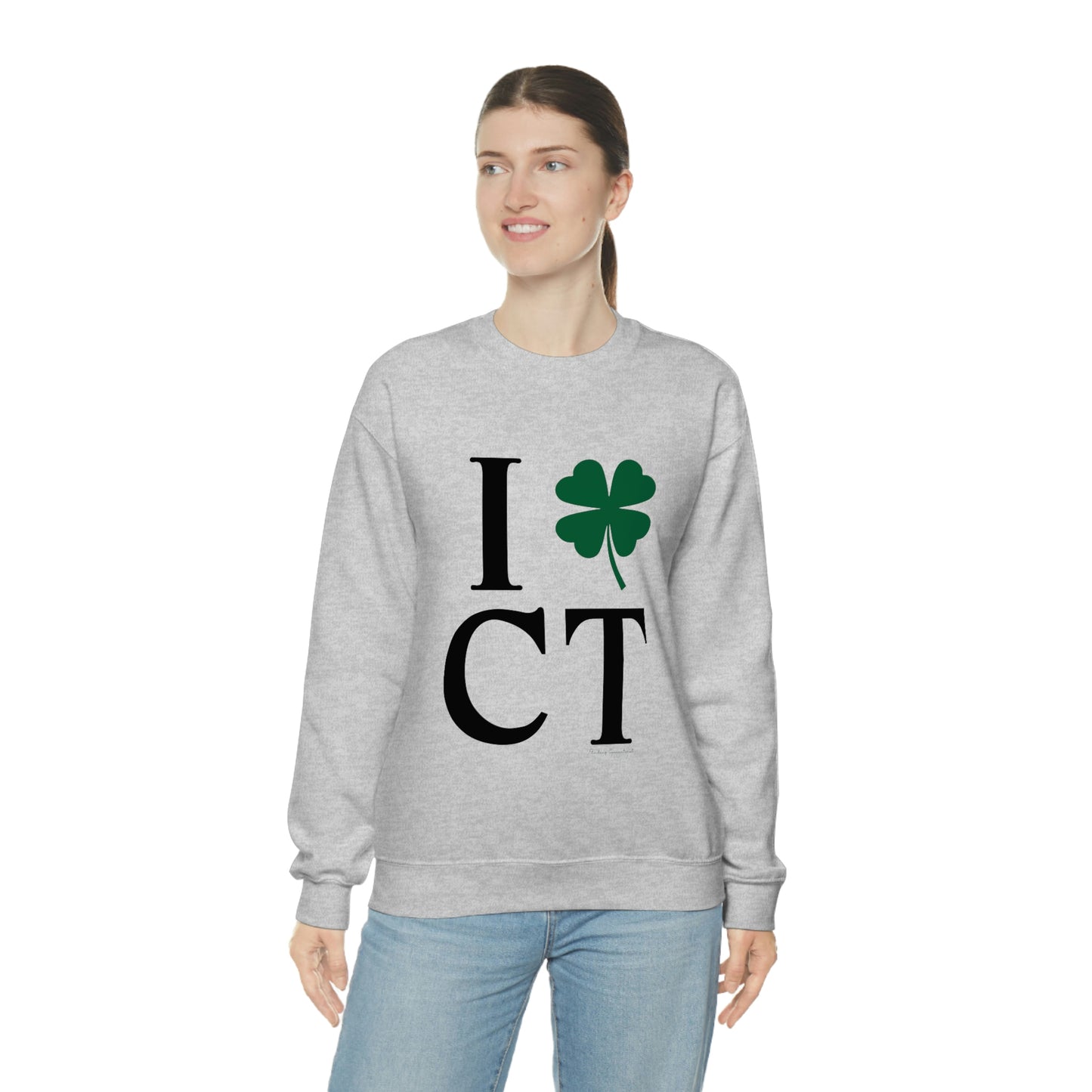 I Clover CT Unisex Heavy Blend™ Crewneck Sweatshirt