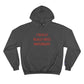 I really really miss Waterbury Champion Hoodie
