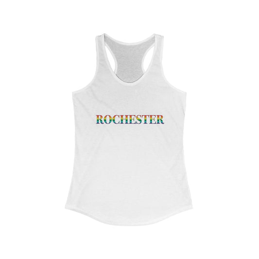 Rochester Rainbow Women's Ideal Racerback Tank