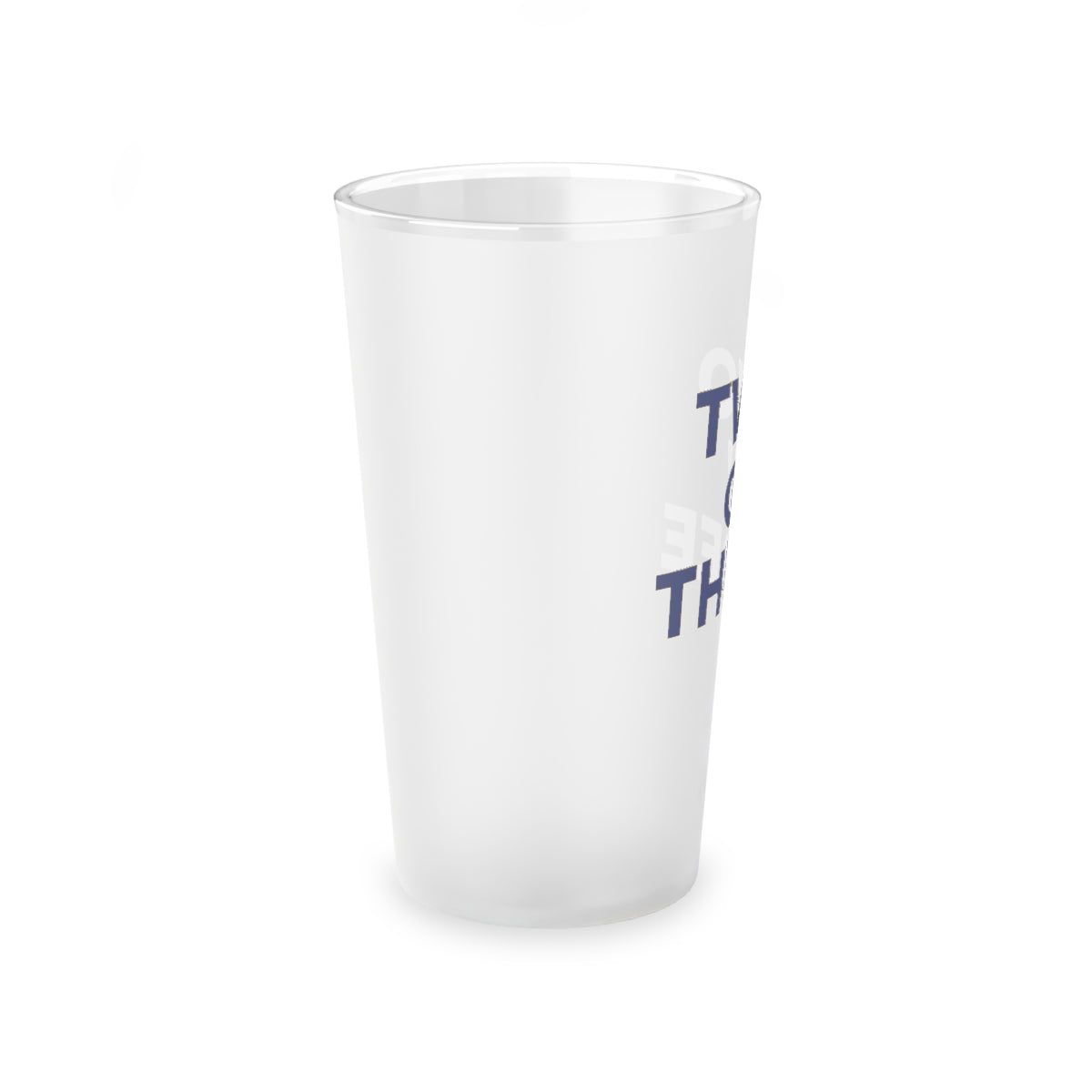 Two O' Three Frosted Pint Glass, 16oz