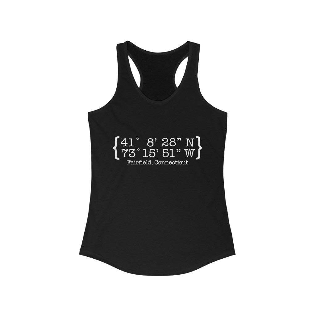 fairfield ct / connecticut womens tank top shirt