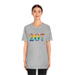 207 Rainbow Unisex Jersey Short Sleeve Tee