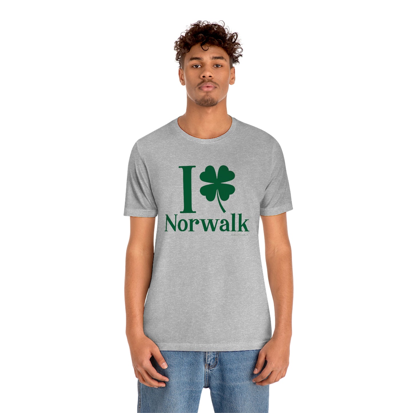 I Clover Norwalk (Green) Unisex Jersey Short Sleeve Tee