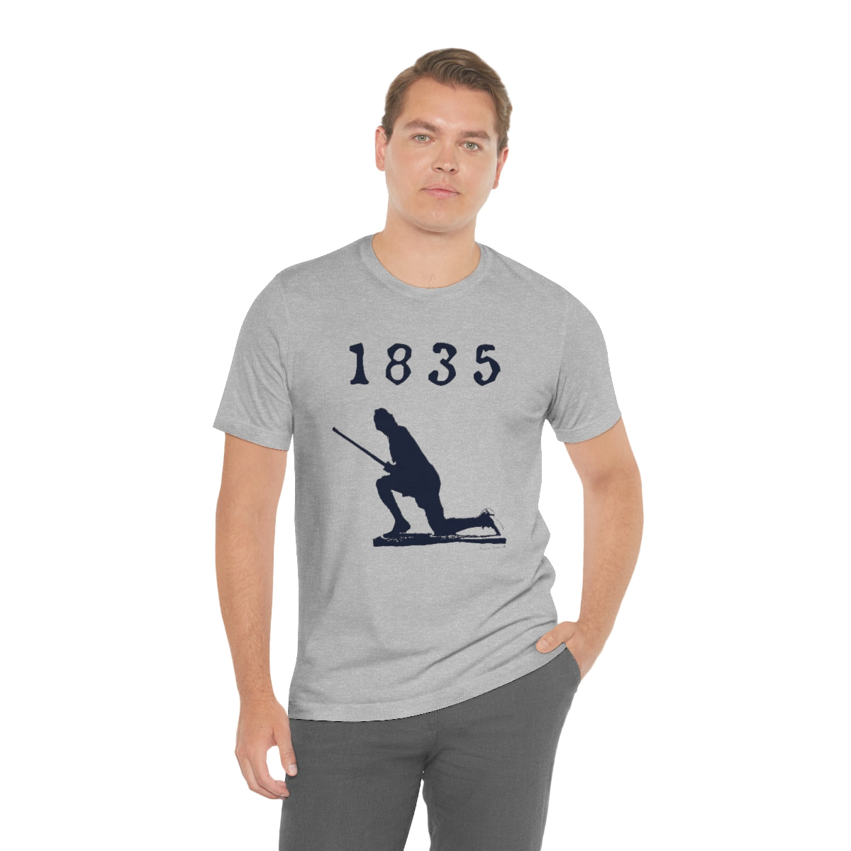 1835 Westport Unisex Jersey Short Sleeve Tee