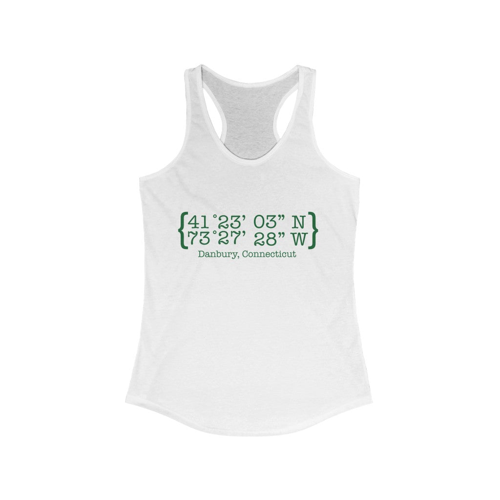 danbury ct / connecticut womens tank top shirt