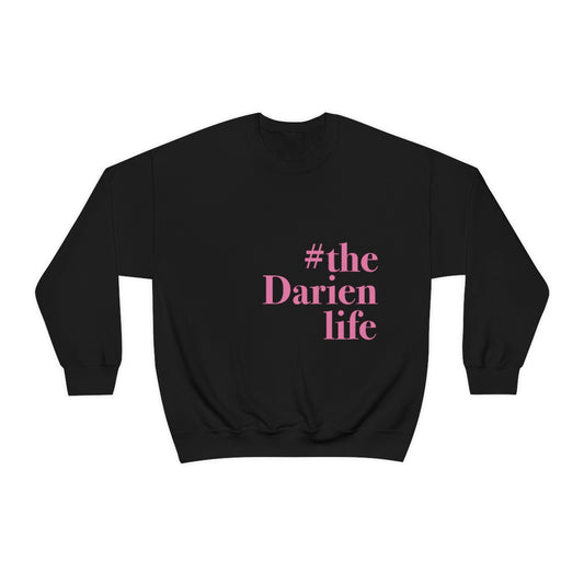 #thedarienlife darien connecticut womens cropped sweatshirt