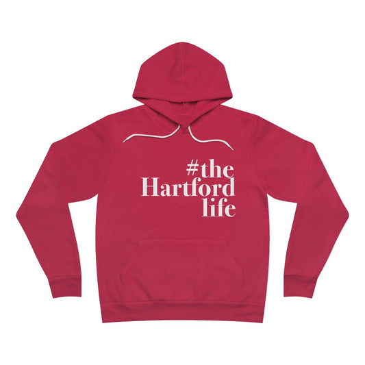  #thehartfordlife Unisex Sponge Fleece Pullover Hoodie  Proceeds help grow Finding Connecticut's website and brand.   Click here to go back to our home page. 