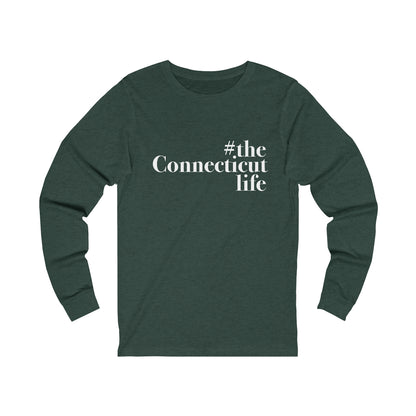 ct / connecticut unisex long sleeve tee shirt 