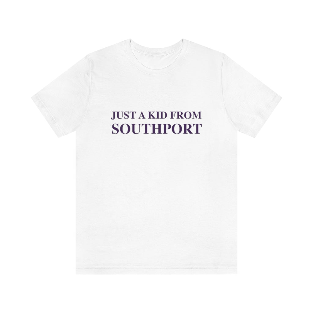 Just a kid from Southport. Southport, Connecticut tee shirts, hoodies sweatshirts, mugs and other apparel, home gifts and souvenirs. Proceeds of this collections goes to help Finding Fairfield and Finding Connecticut’s brand. Free USA shipping