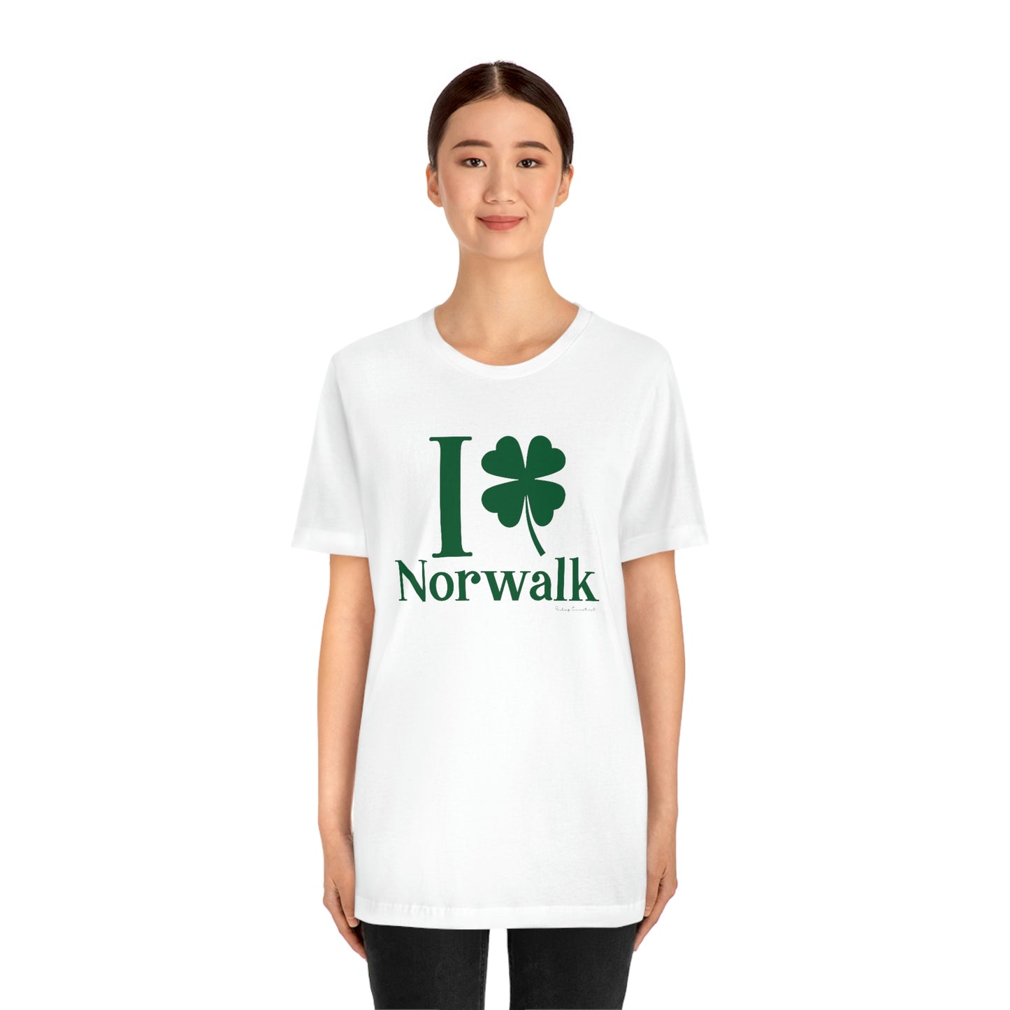 I Clover Norwalk (Green) Unisex Jersey Short Sleeve Tee