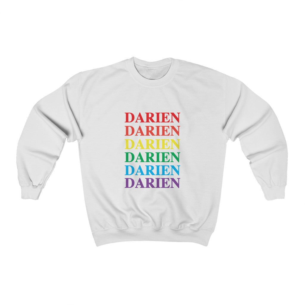 Do you have Darien Pride?  Darien, Connecticut apparel and gifts including mugs including LGBTQ inspired sweatshirts