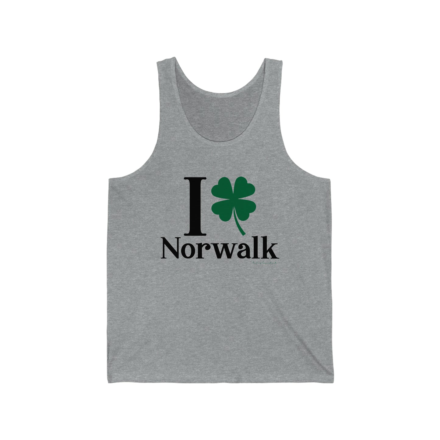 Norwalk Connecticut St. Patrick's Day shirt, I Clover Norwalk