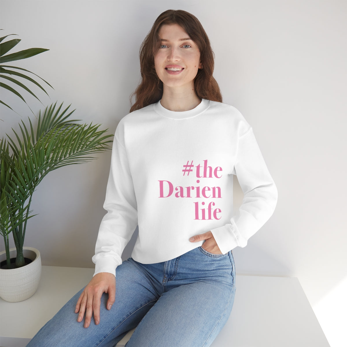 #thedarienlife Unisex Heavy Blend™ Crewneck Sweatshirt