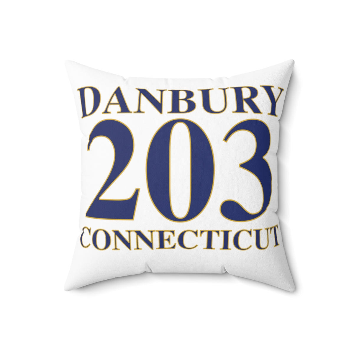 Danbury 203 Connecticut Spun Polyester Square Pillow