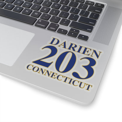 darien 203 connecticut stickers