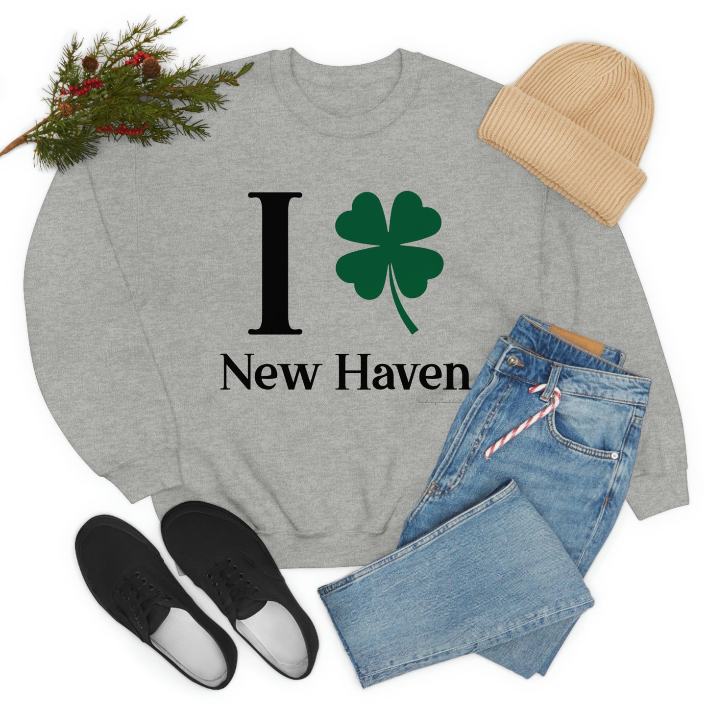 I Clover New Haven Unisex Heavy Blend™ Crewneck Sweatshirt