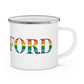 Biddeford Rainbow Enamel Camping Mug