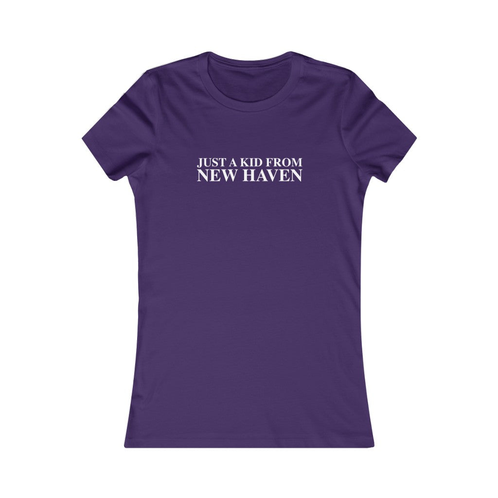 Just a kid from New Haven Women's Favorite Tee