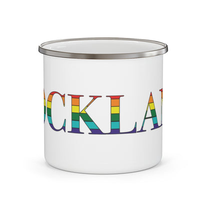 Rockland Rainbow Enamel Camping Mug