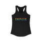 Dover Rainbow Women's Ideal Racerback Tank