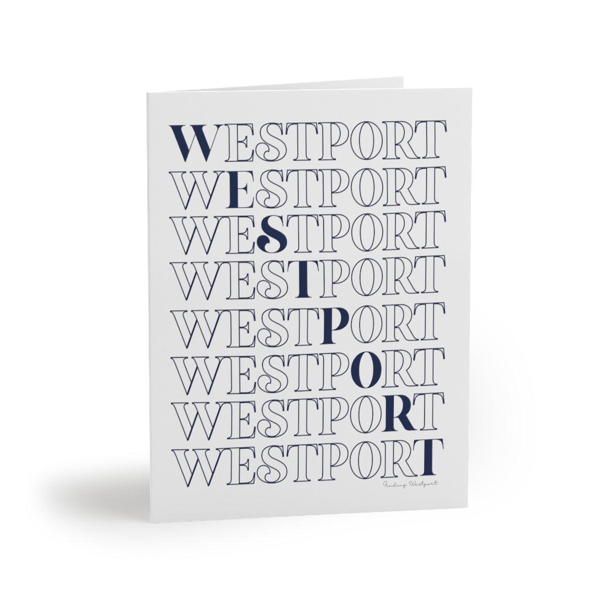 Westport On Repeat Greeting Cards (8, 16, and 24 pcs)